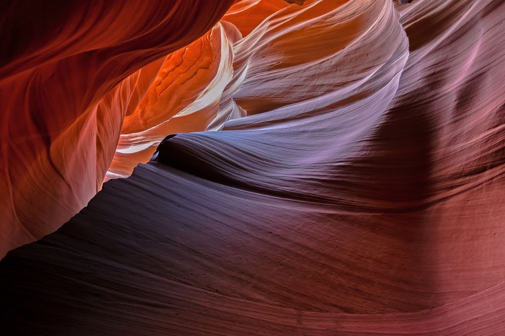 antelope canyon desde dentro