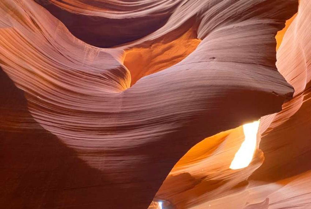 antelope canyon formas extrañas