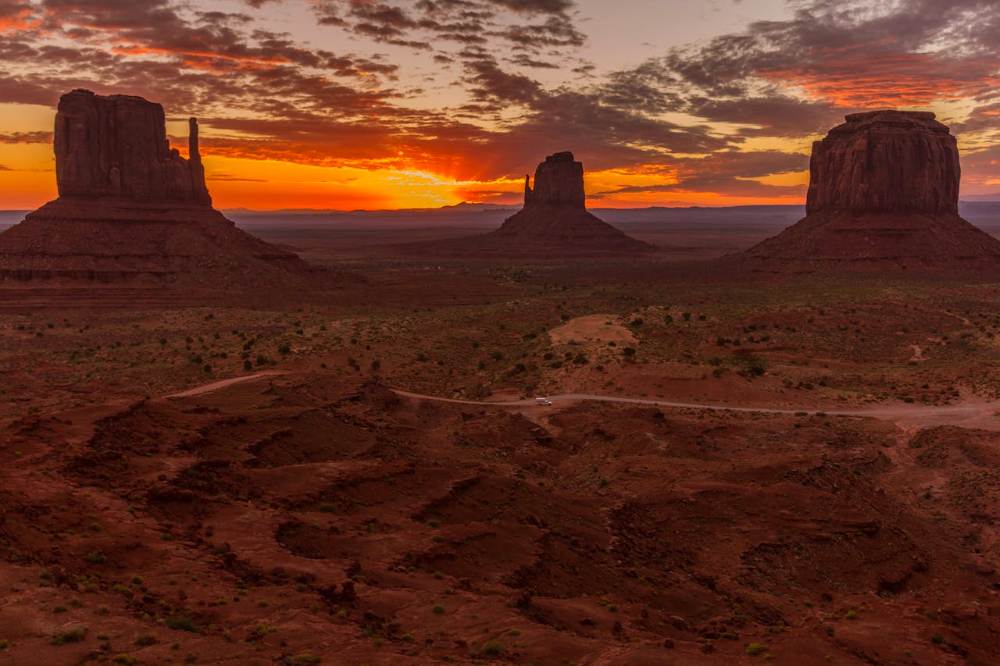 atardecer monument valley