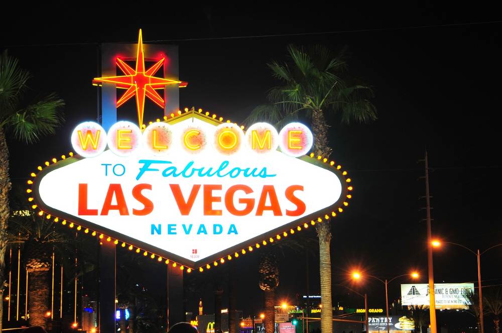 bienvenido a las vegas