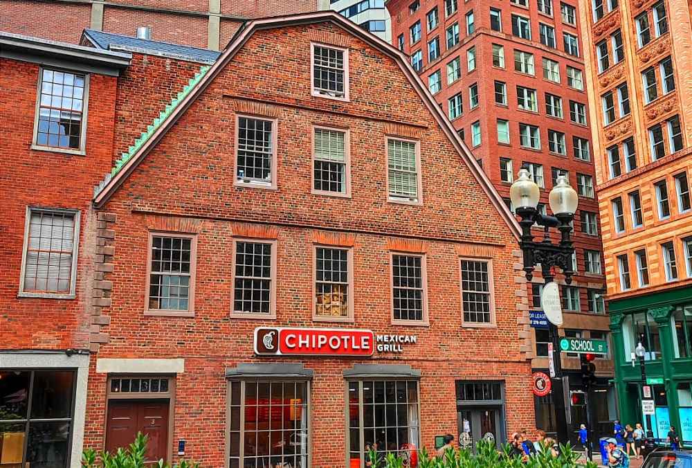 centro de boston en la costsa este