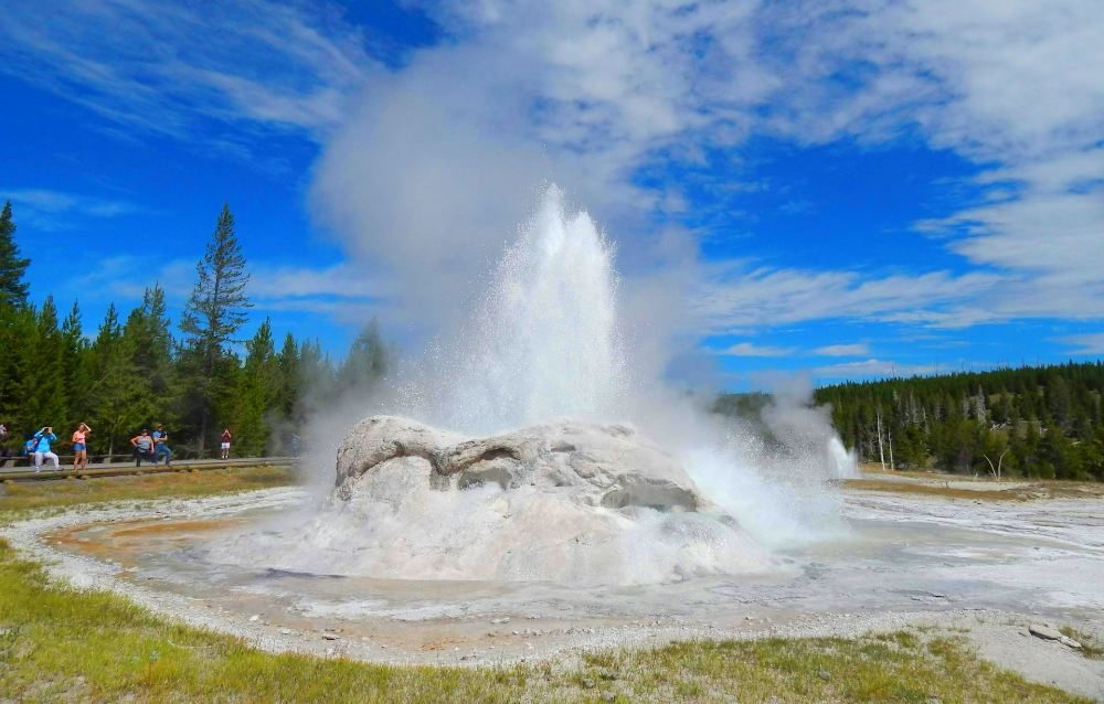 los geyser que ver en Yellowstone