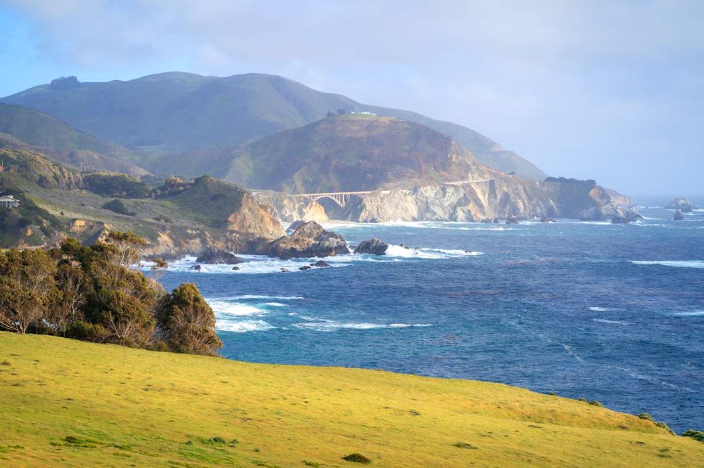 paisaje del big sur