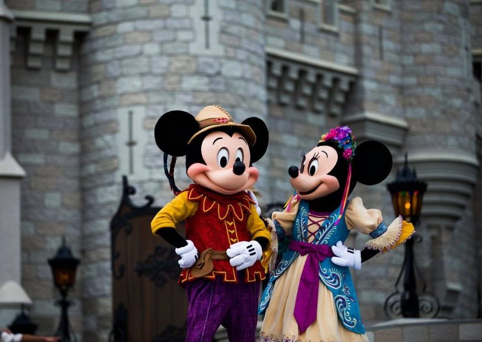 personajes disney en orlando