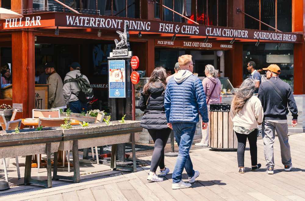 visita al fisherman's wharf