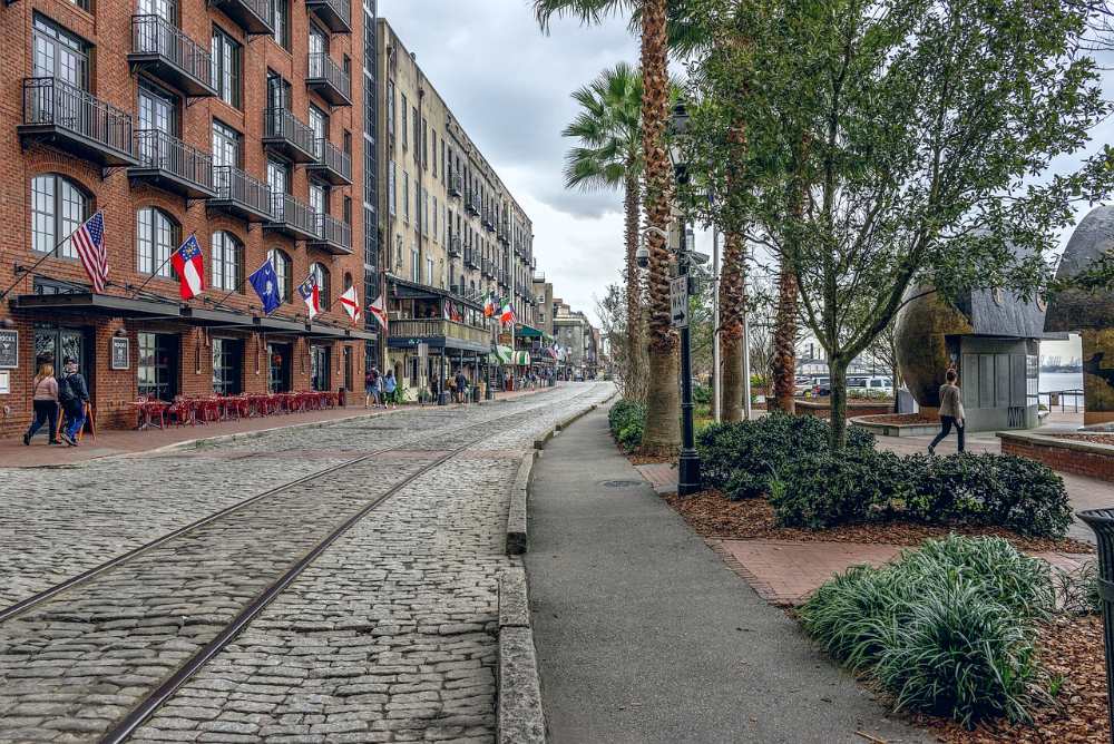 calles de savannah costa este
